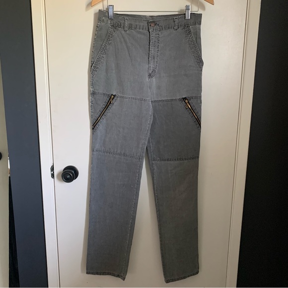 Vintage Y2K Playboy Cargo Pants Grey - Picture 8 of 8